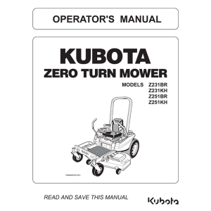 Operator s Manuals